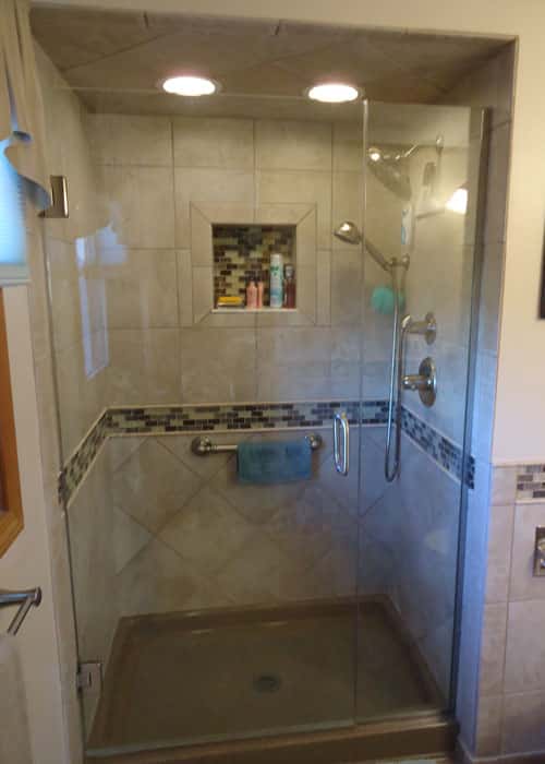Custom Shower in Kokomo Bathroom Renovation