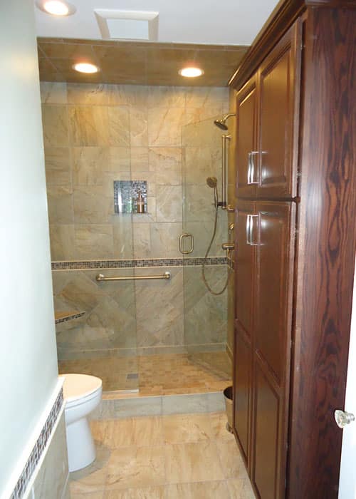 Tile Shower - Kokomo Bathroom Remodeling