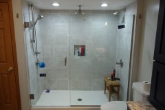 Custom Tiled Tub and Shower in Kokomo