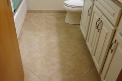 Tiled Bathroom Floor in Kokomo Indiana